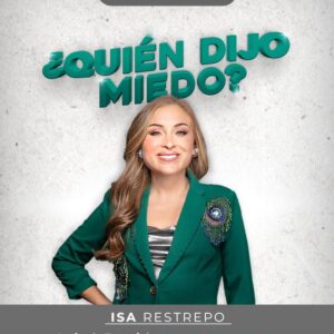 Imagen promocional de un evento con Isa Restrepo y Diana Espinosa March, organizado por Iwomen Connects, el 18 de octubre a las 6:30 p. m. en Latino Live, Doral, FL. Descubra "Cómo cultivar, crecer nuestra autoestima y ser exitosas". Las entradas cuestan $30 y hay cupos limitados.