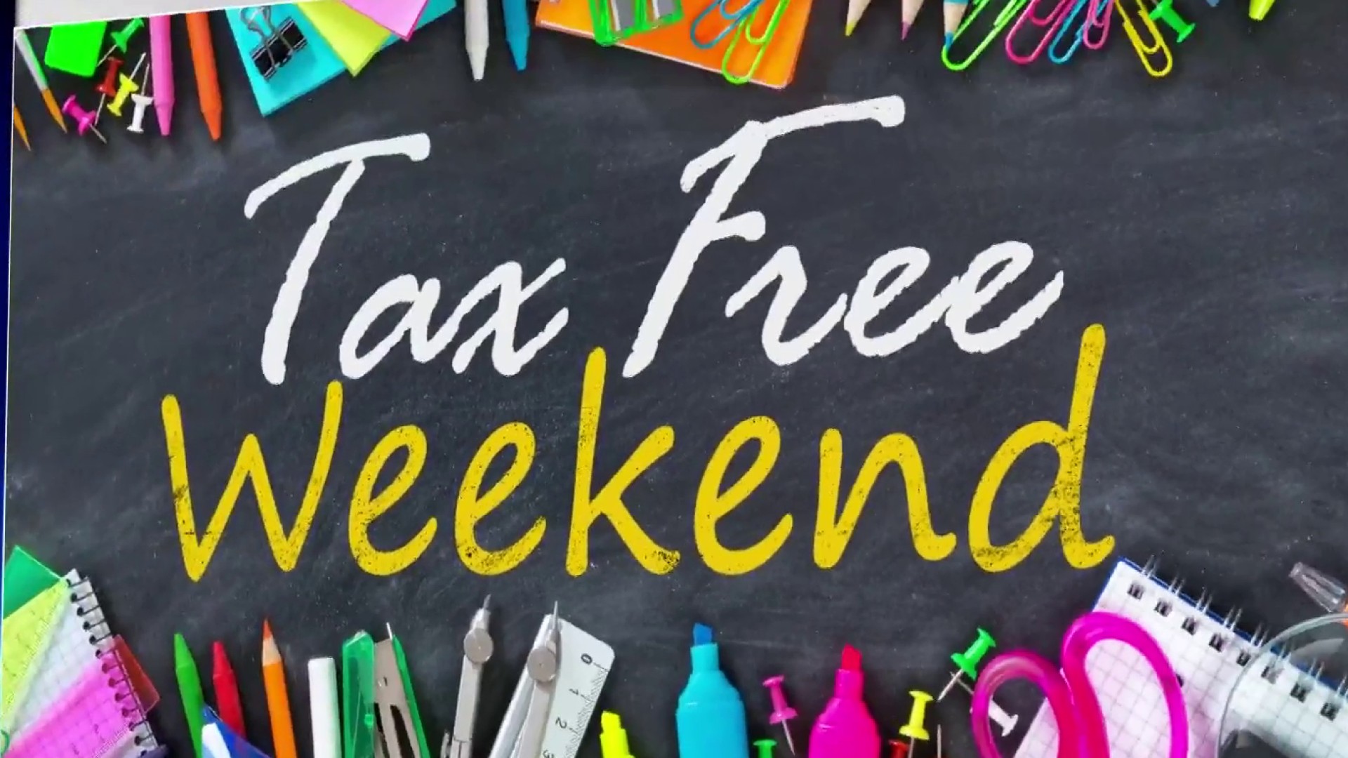 Todavía estás a tiempo para el Tax Free Weekend “vuelta a la escuela”