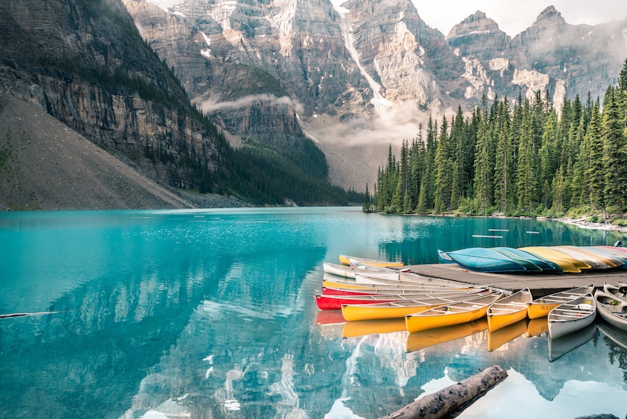 🌟 Parque Nacional Banff🌲✨: Vive un invierno mágico que parece salido de un cuento